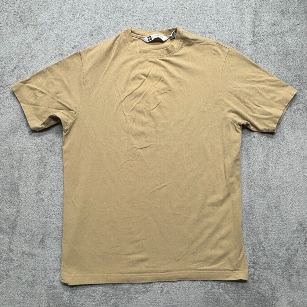 Bachrach T-Shirt‎ Mens Large Brown Short Sleeve Crew Neck Casual
